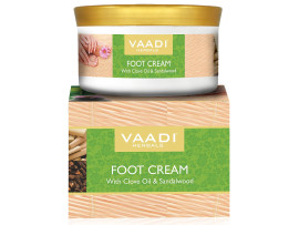 Vaadi Herbals Foot Cream, Clove And Sandal Oil, 150G
